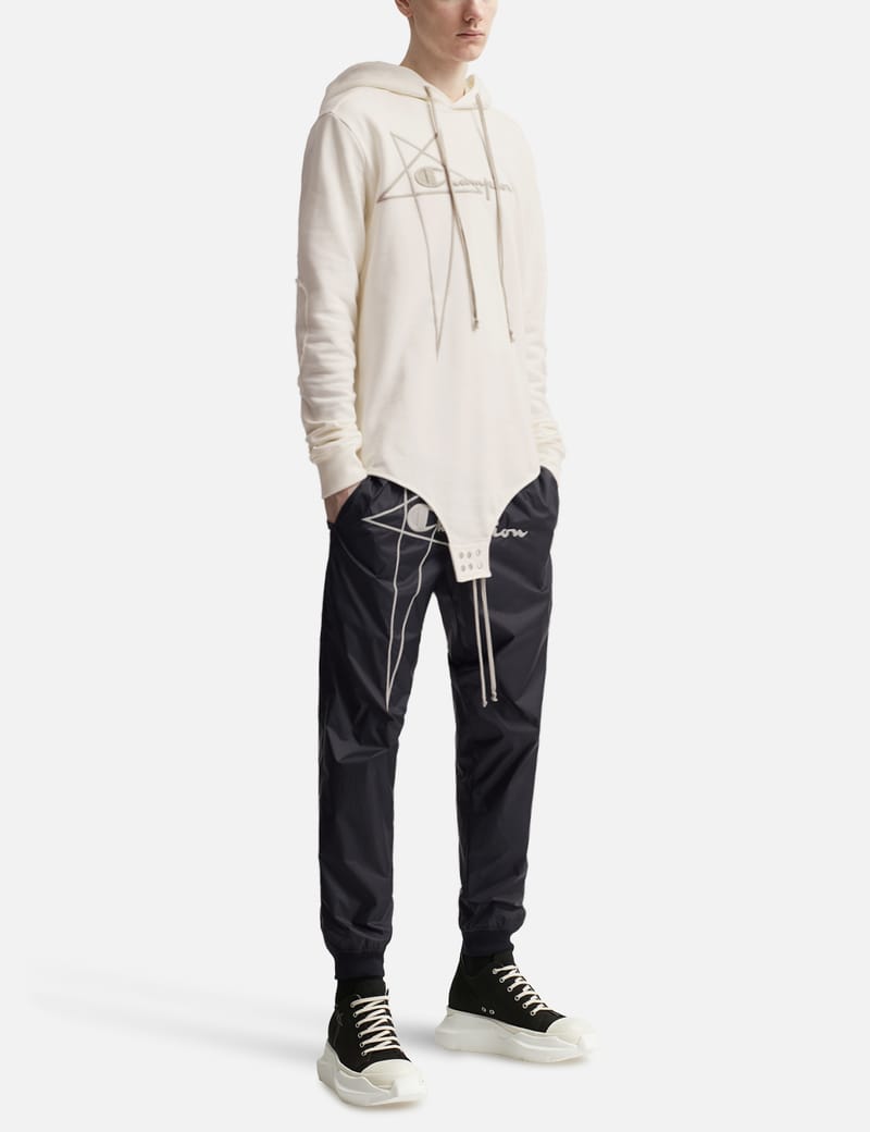 Rick Owens - Rick Owens X Champion Hooded Bodysuit | HBX