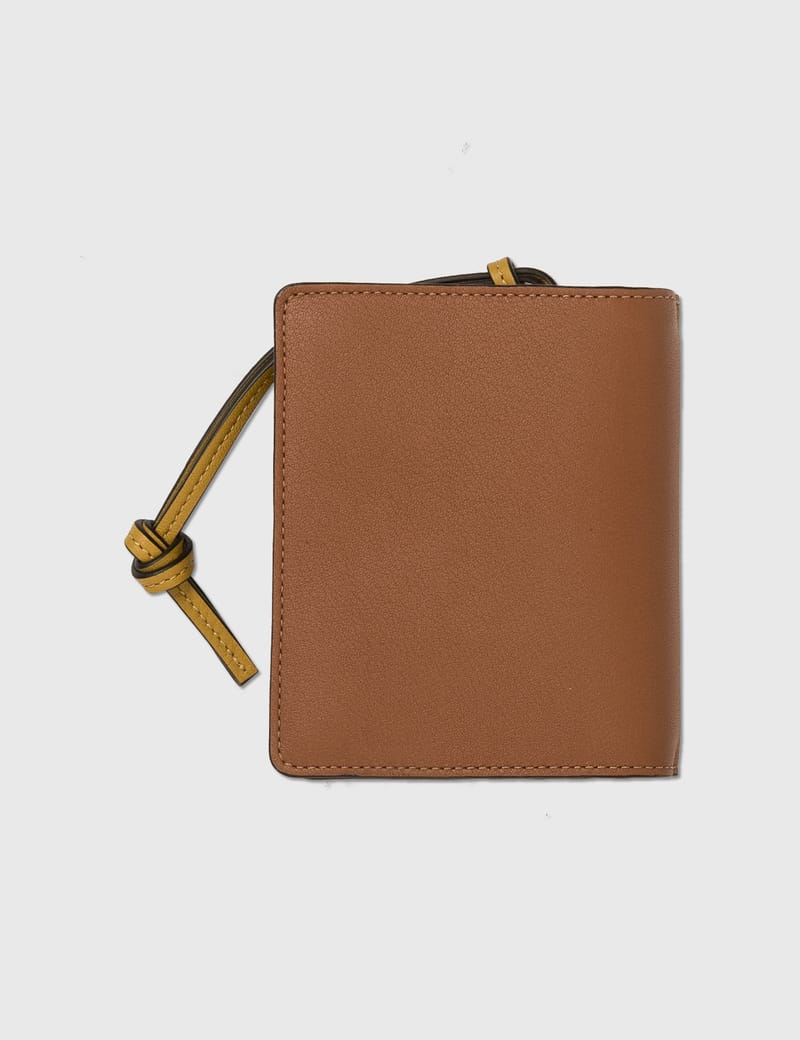【ほぼ未使用】LOEWE コンパクトジップウォレット　 ベージュ 　保存袋付き ロエベ LOEWE コンパクトジップウォレット