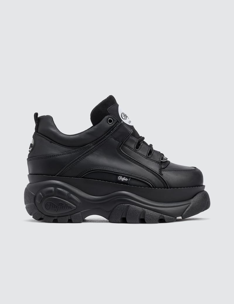 Buffalo London - Classic Leather Low Top Platform Sneakers | HBX