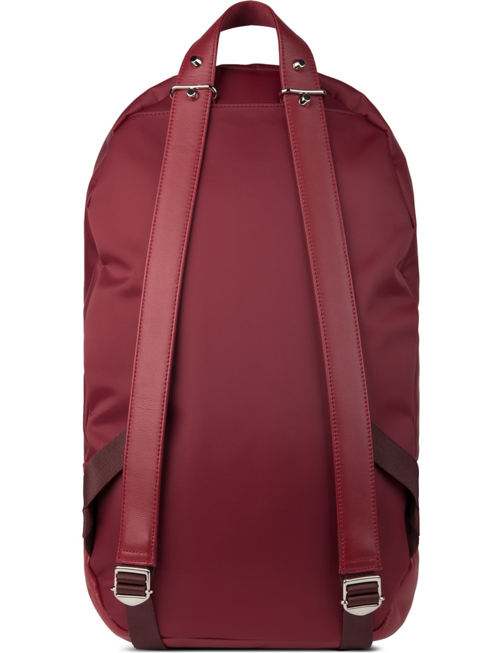 HAERFEST Red Nylon Arch Backpack HBX Globally Curated Fashion and