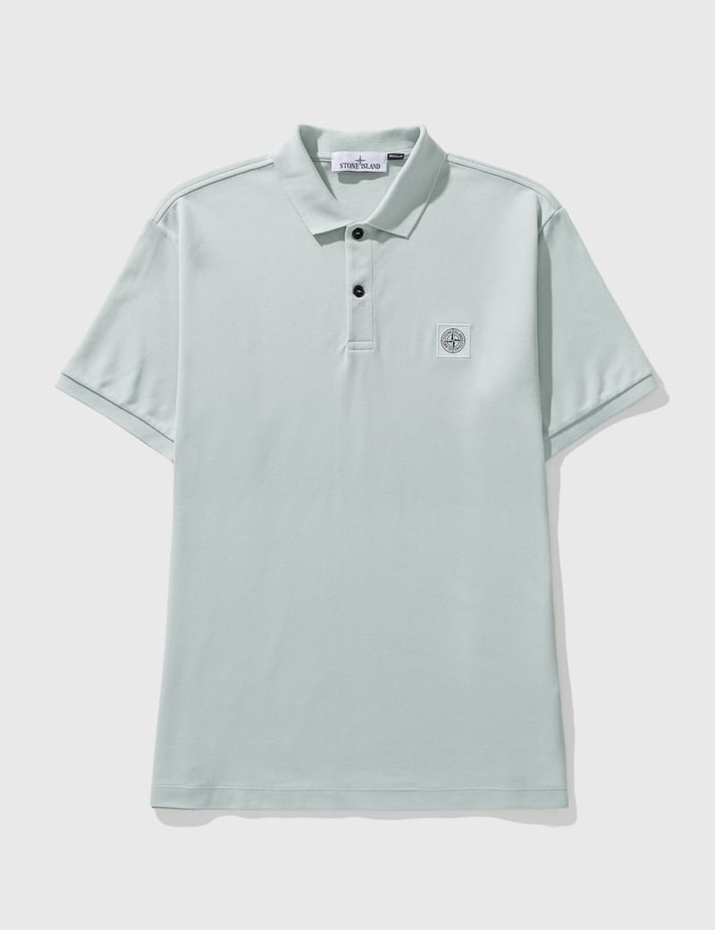 Stone Island - Logo Polo Shirt | HBX - Globally Curated Fashion