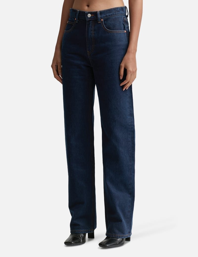 Alexander Wang EZ ミッドライズジーンズ T By Alexander Wang - EZ ミッドライズ ストレートレッグ