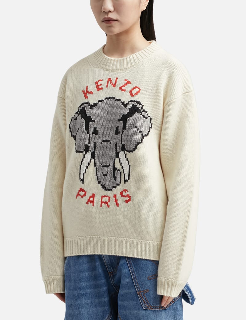 Kenzo Elephant Wool Sweater