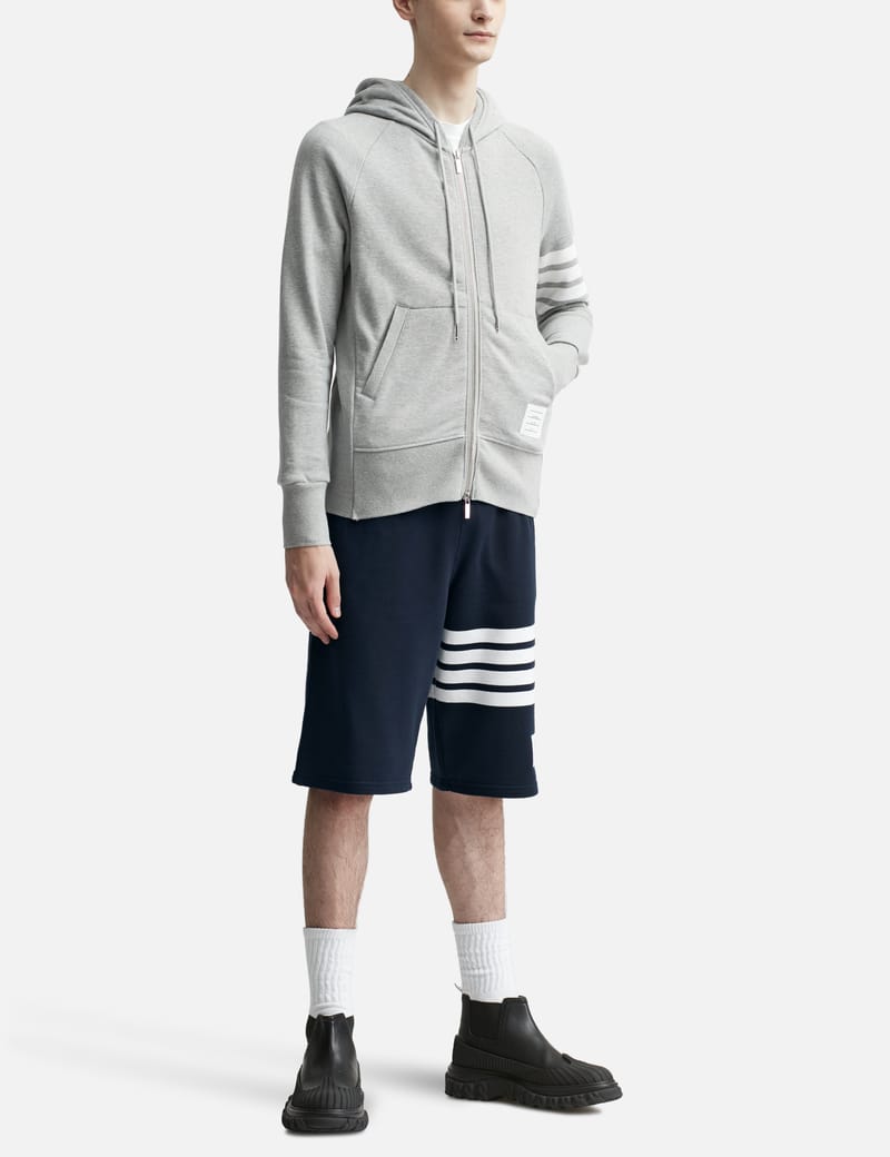 トム ブラウン - 4-BAR ジップアップ パーカー | HBX トム ブラウン - 4-BAR ジップアップ パーカー | HBX