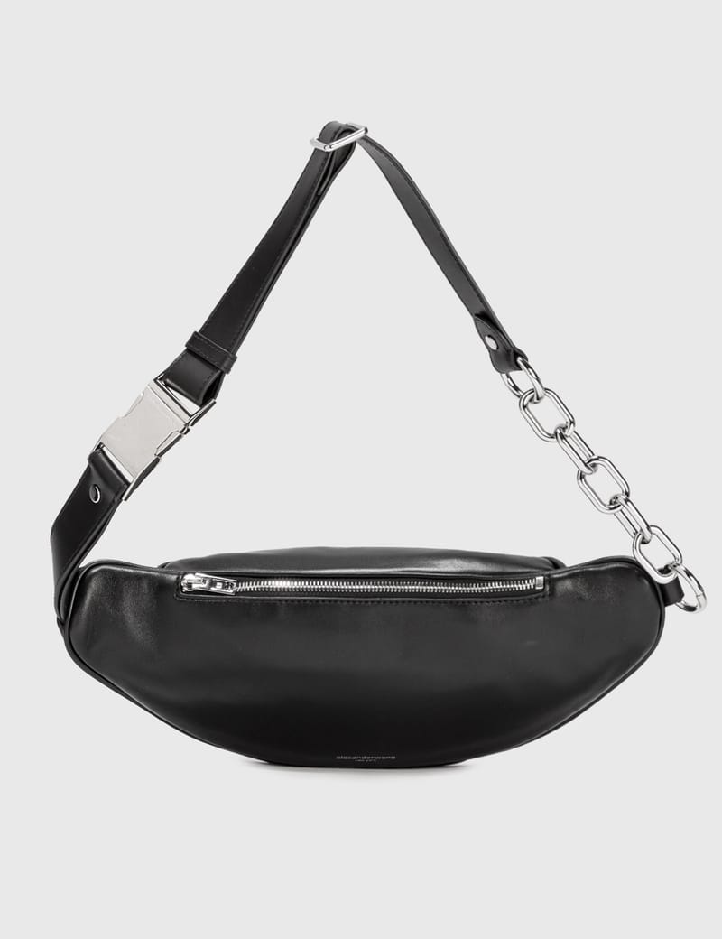 Alexander Wang Attica Fanny Pack ウエストバッグ ATTICA FANNY PACK IN LEATHER in BLACK | alexanderwang®