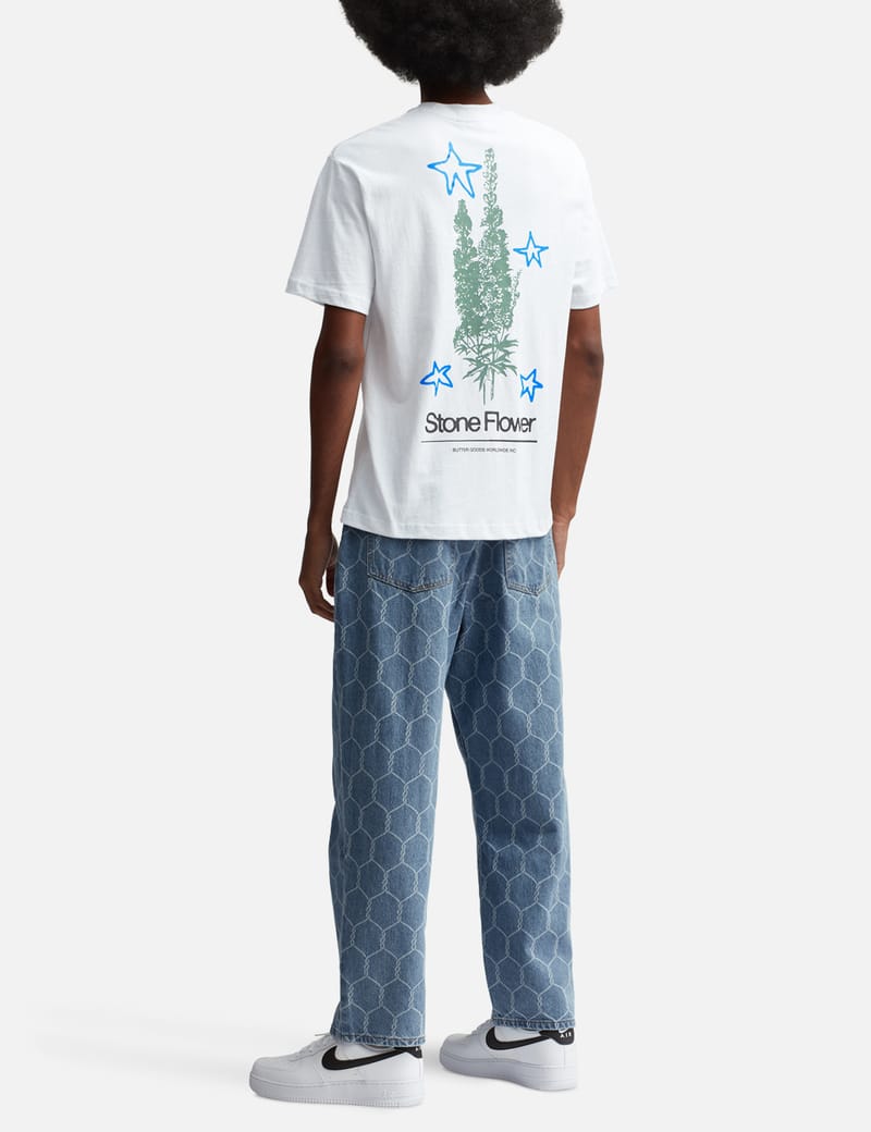 Butter Goods - STONE FLOWER T-SHIRT | HBX - Globally Curated