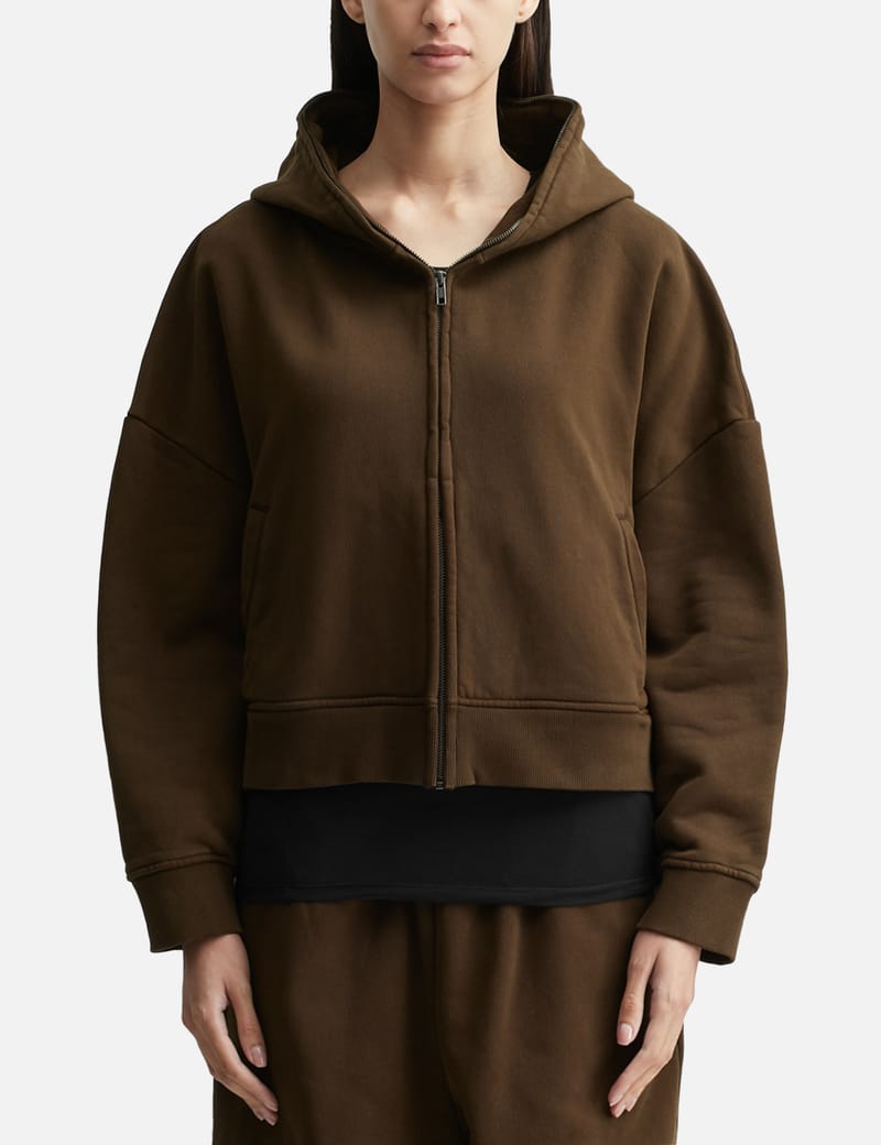 Entire Studios - Cropped Full Zip Hoodie | HBX - Globally
