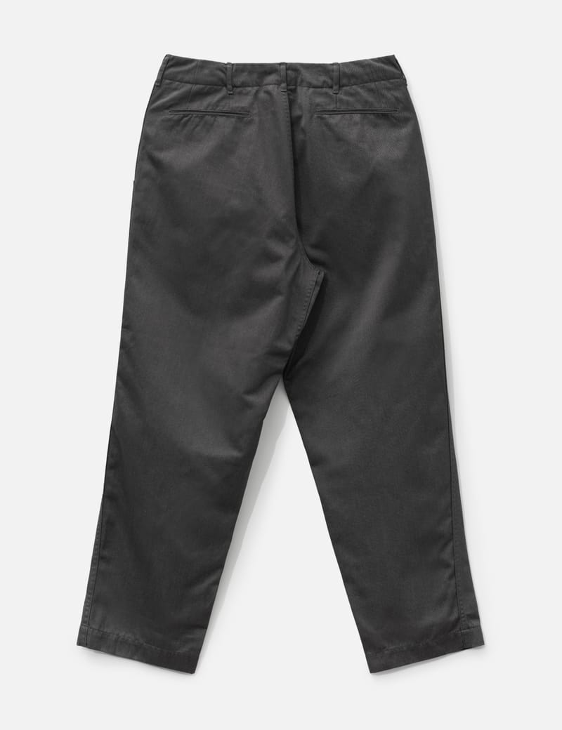 Nanamica Wide Chino Pants - オーガニック素材のワイドシルエット