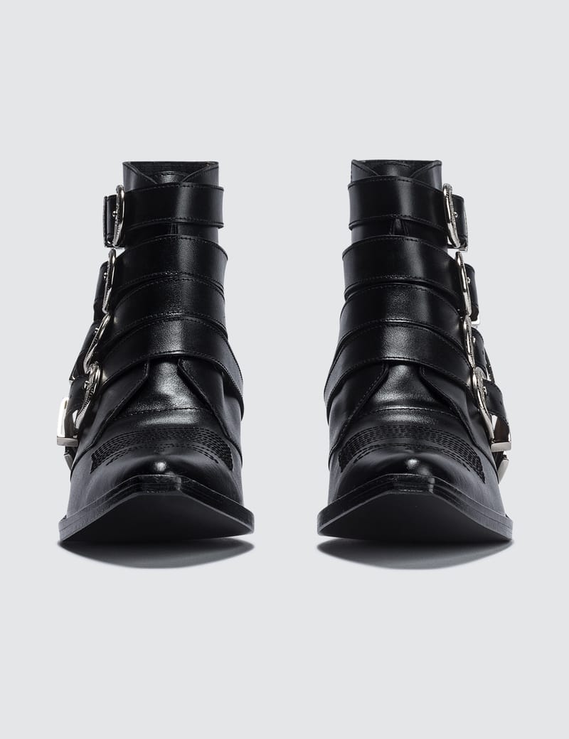 Toga Pulla - Buckle Ankle Boots | HBX