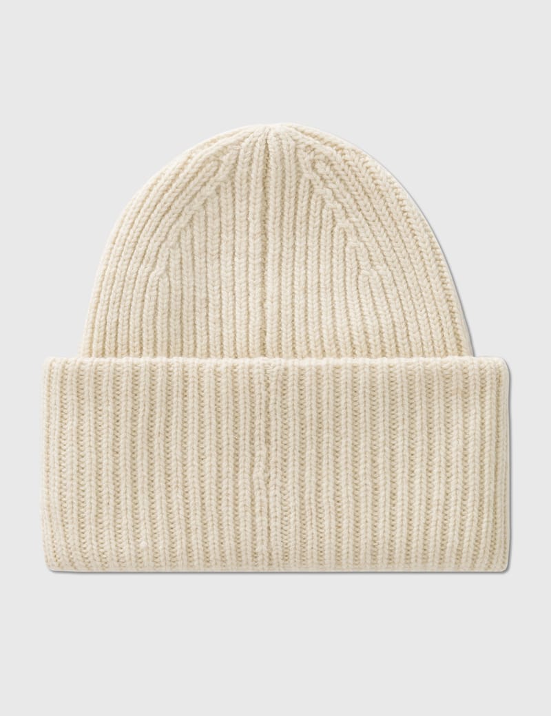 Acne Studios - Pansy Ribbed Knit Beanie | HBX - Globally Curated