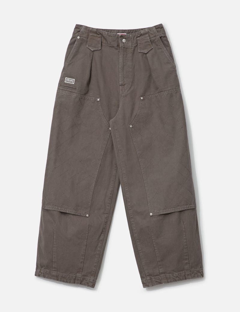 パンツ KENZO Pixel striped denim workwear pants KENZO Pixel striped denim workwear pants