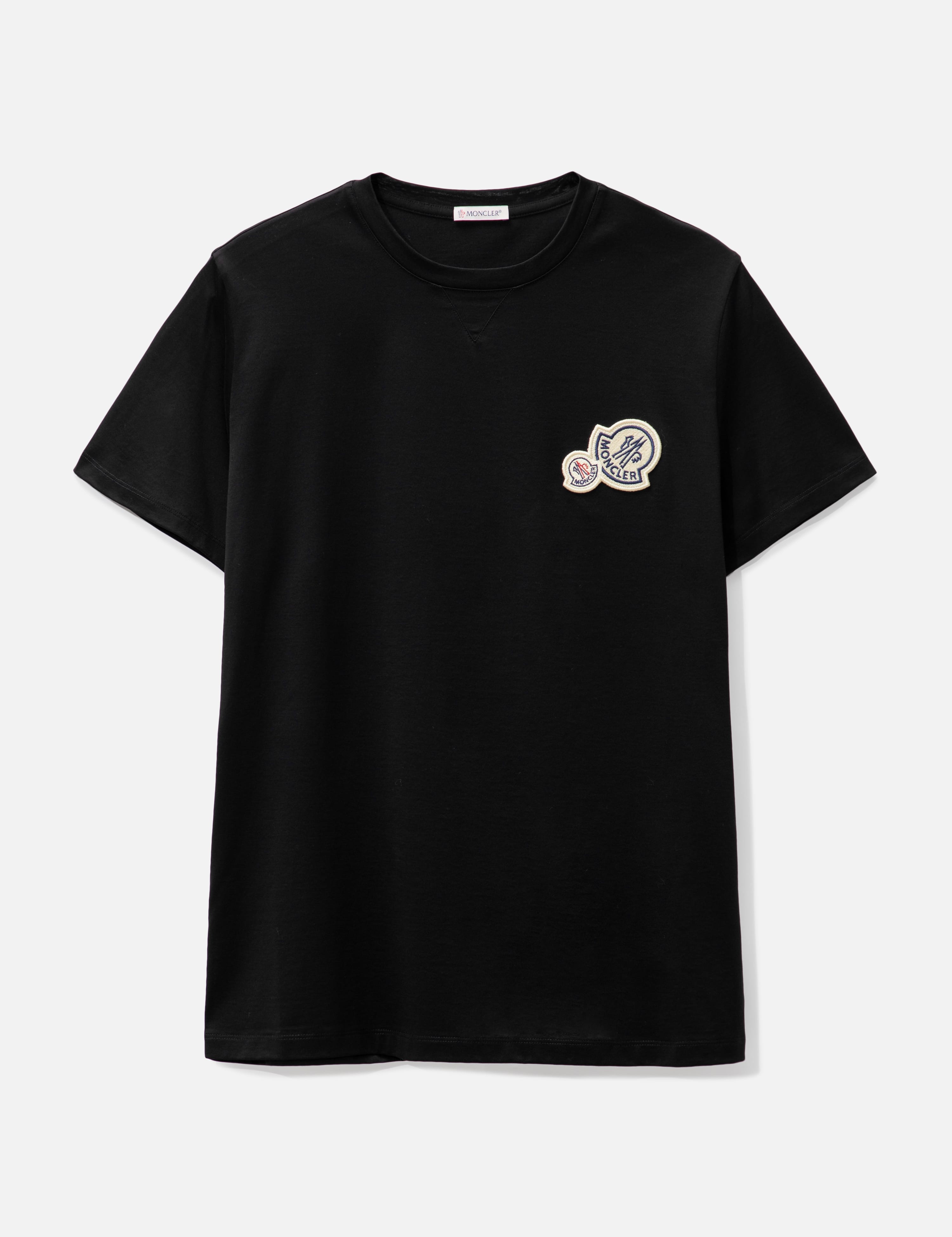 MONCLER ダブルロゴTシャツTシャツ/カットソー(半袖/袖なし)