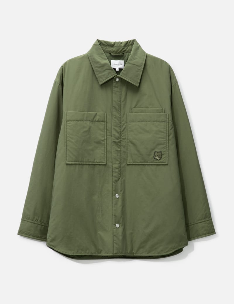 メゾンキツネ - PADDED OVERSHIRT | HBX