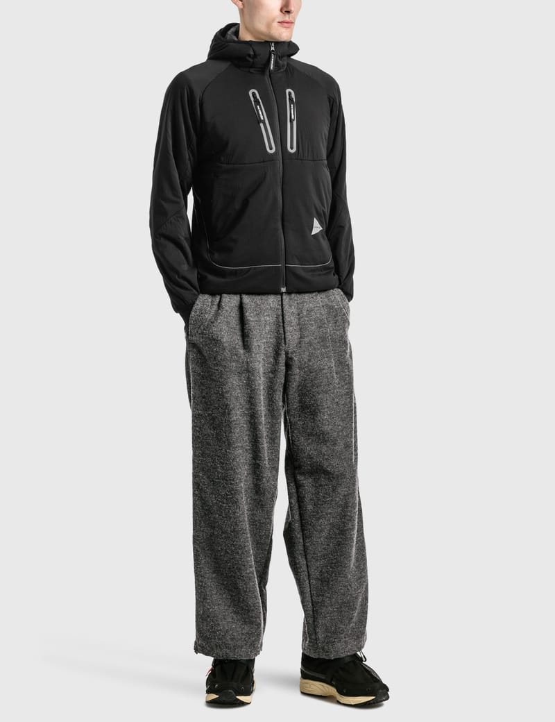 and wander - Wool Twill Wide Pants | HBX