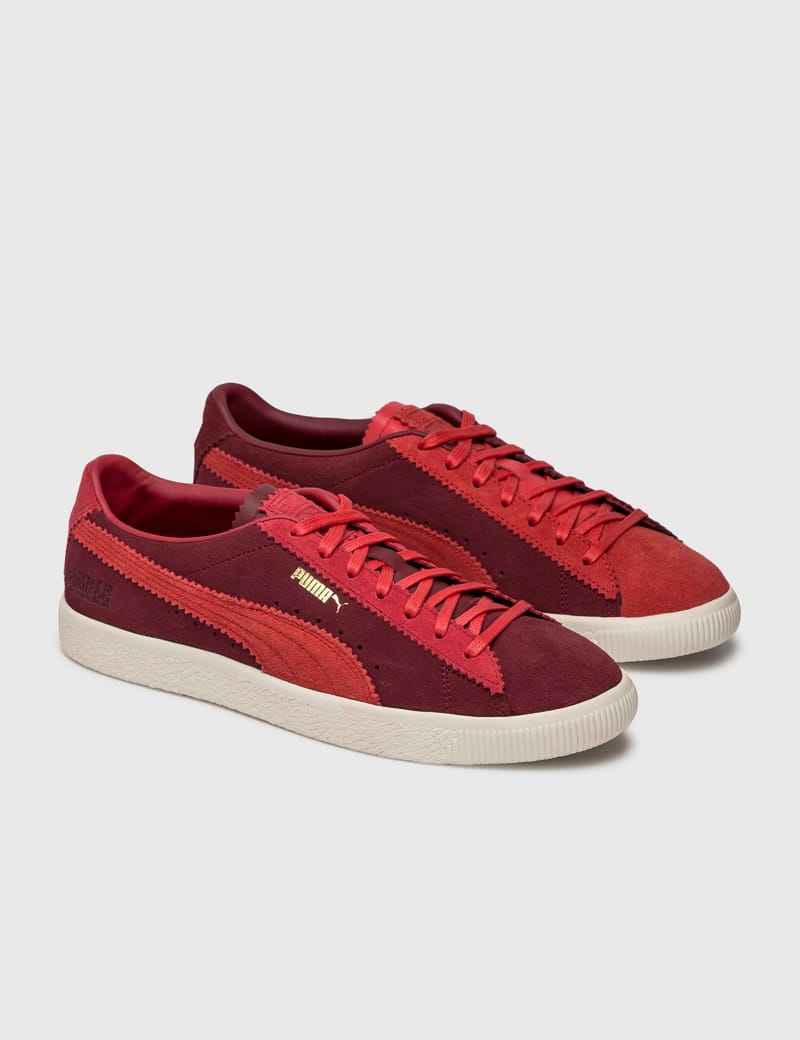 Puma - Puma x Michael Lau Suede vintage 'Sample' Shoe | HBX 