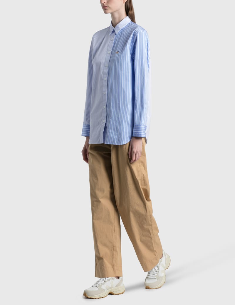 Maison Kitsuné - Fox Head Embroidery Classic Shirt | HBX