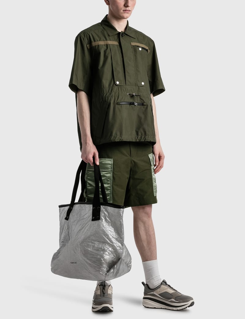 Sacai - Cotton Weather Shirt | HBX - Globally Curated Fashion and