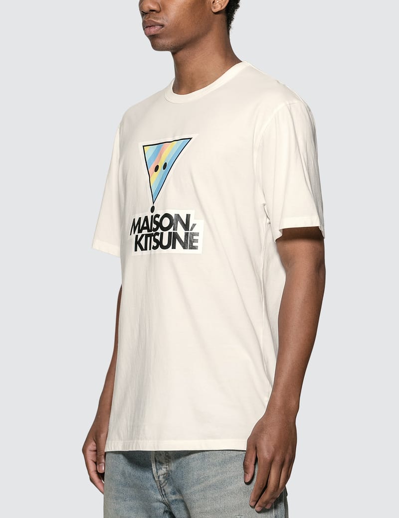 Rainbow Triangle Fox Print T-shirt