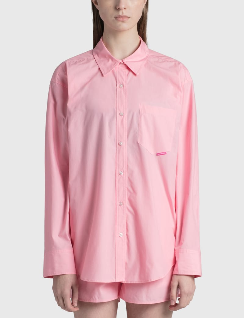 新品未使用　OUTERSUNSET wide sleeve shirt ピンク shirt-1-1-33098.jpg?fit=max&w=