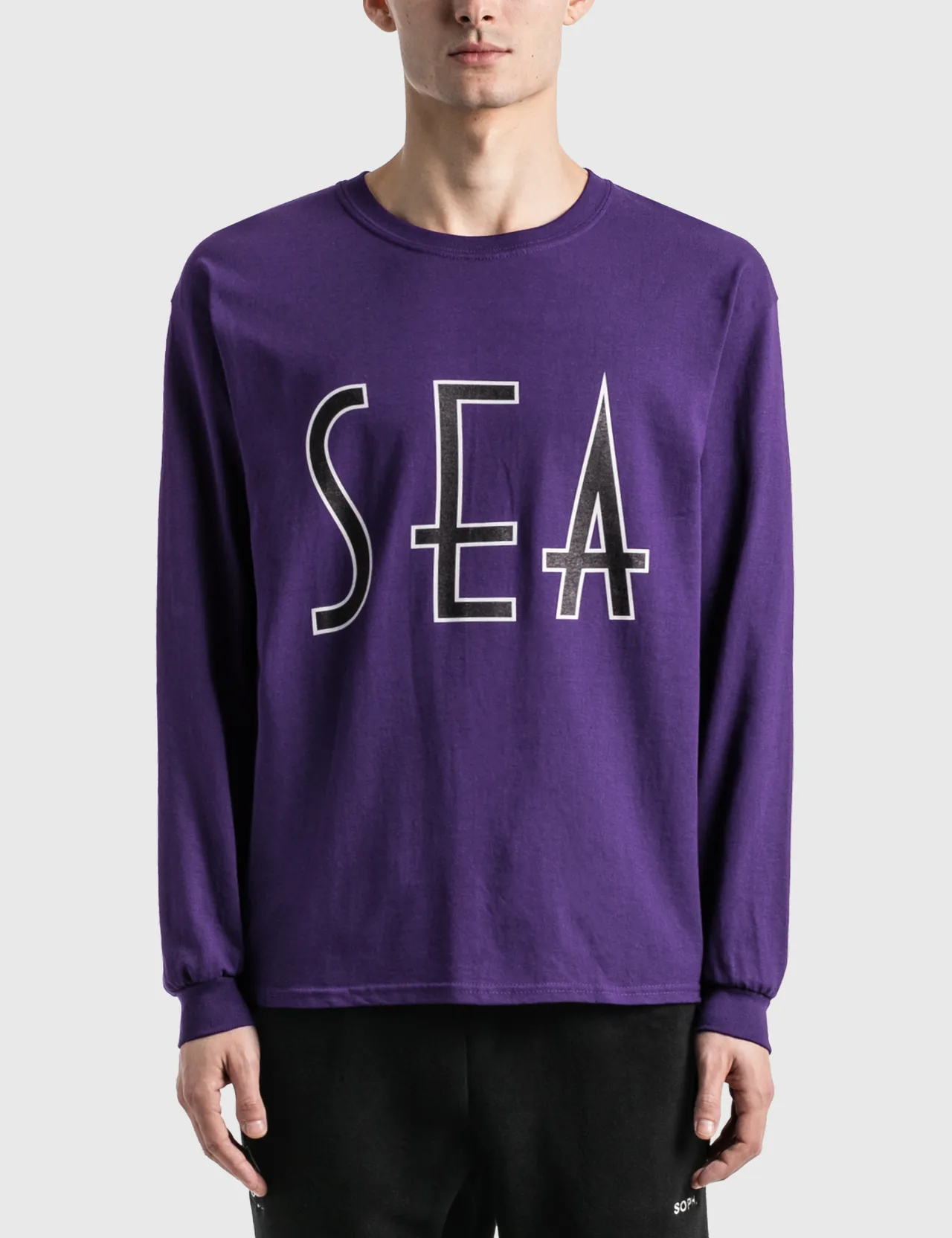 Wind And Sea - Sea (Wavy) Long Sleeve T-Shirt | HBX - HYPEBEAST 為