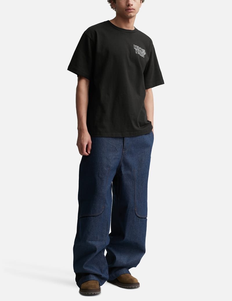 ケンゾー - 'Kenzo Constellation' Oversized Embroidered T