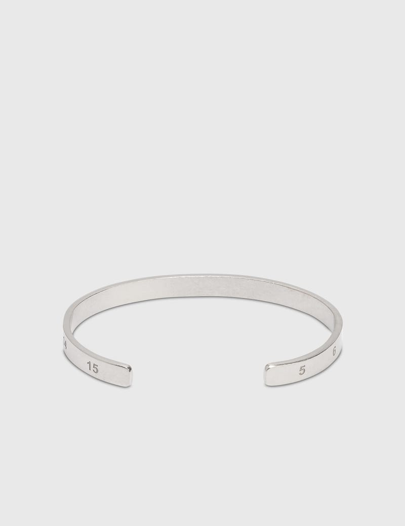 Maison Margiela Number Cuff★メゾンマルジェラ ナンバー カフ メゾン マルジェラ - ナンバー カフブレスレット | HBX - ハイプ
