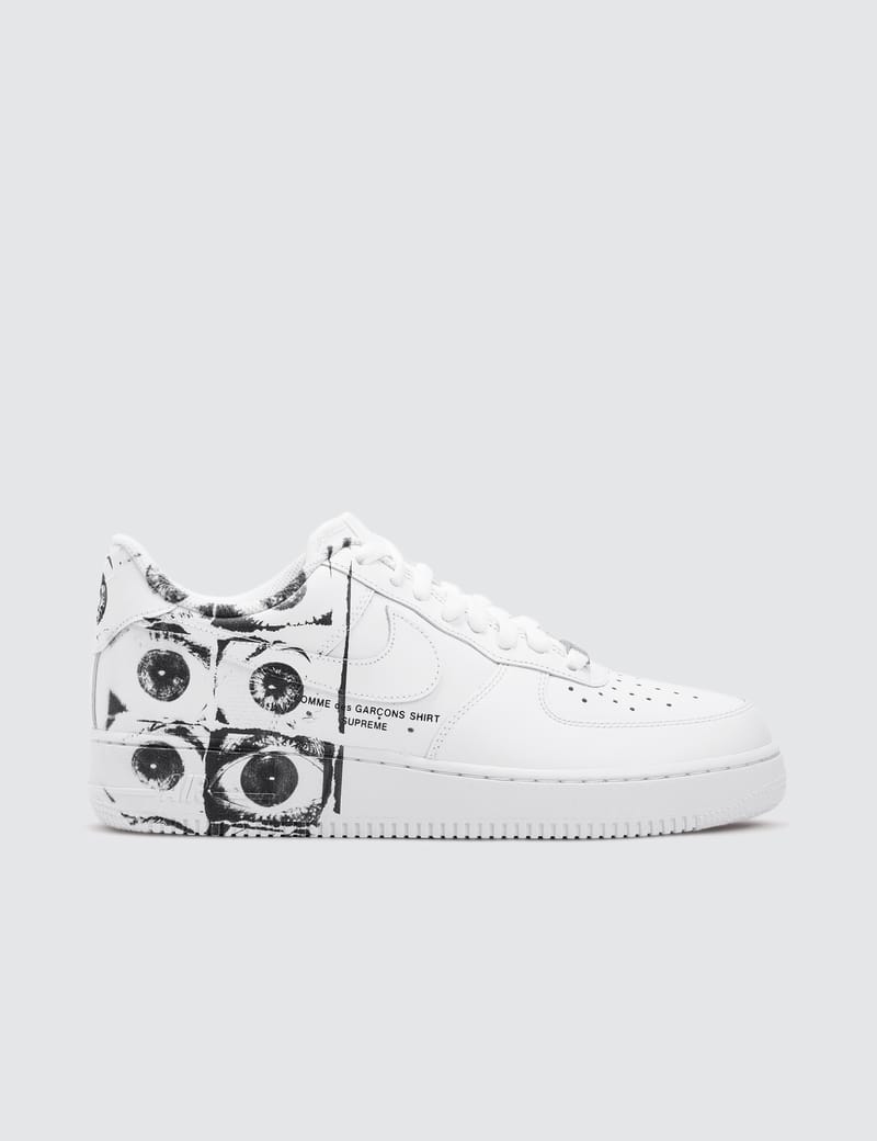 Nike air force one supreme comme des garcons sale