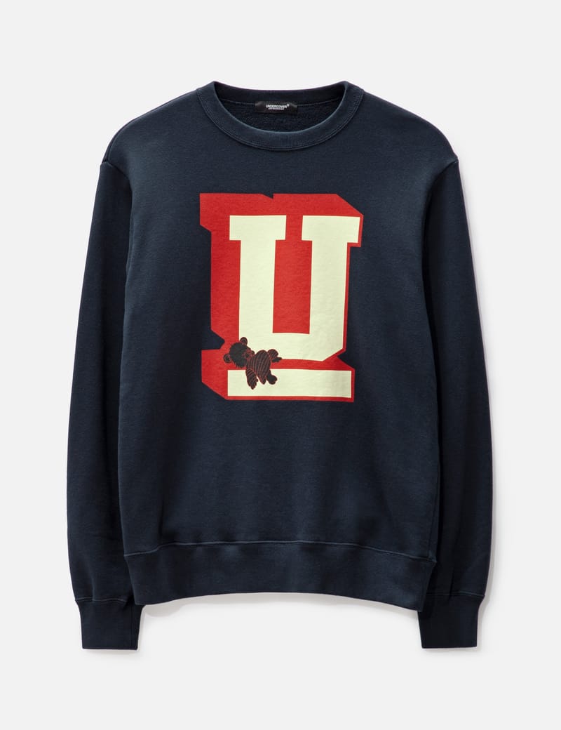 Undercover - U LOGO WITH TEDDY SWEATSHIRT | HBX - Globally Curated