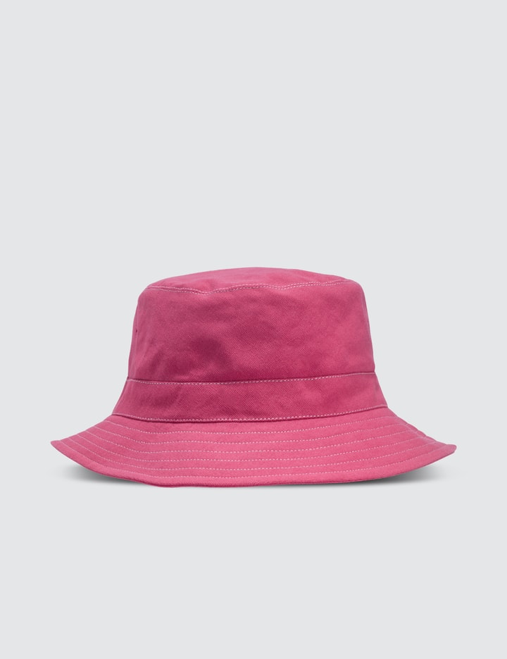 JW Anderson - Red & Pink Color-blocked Bucket Hat | HBX - Globally ...