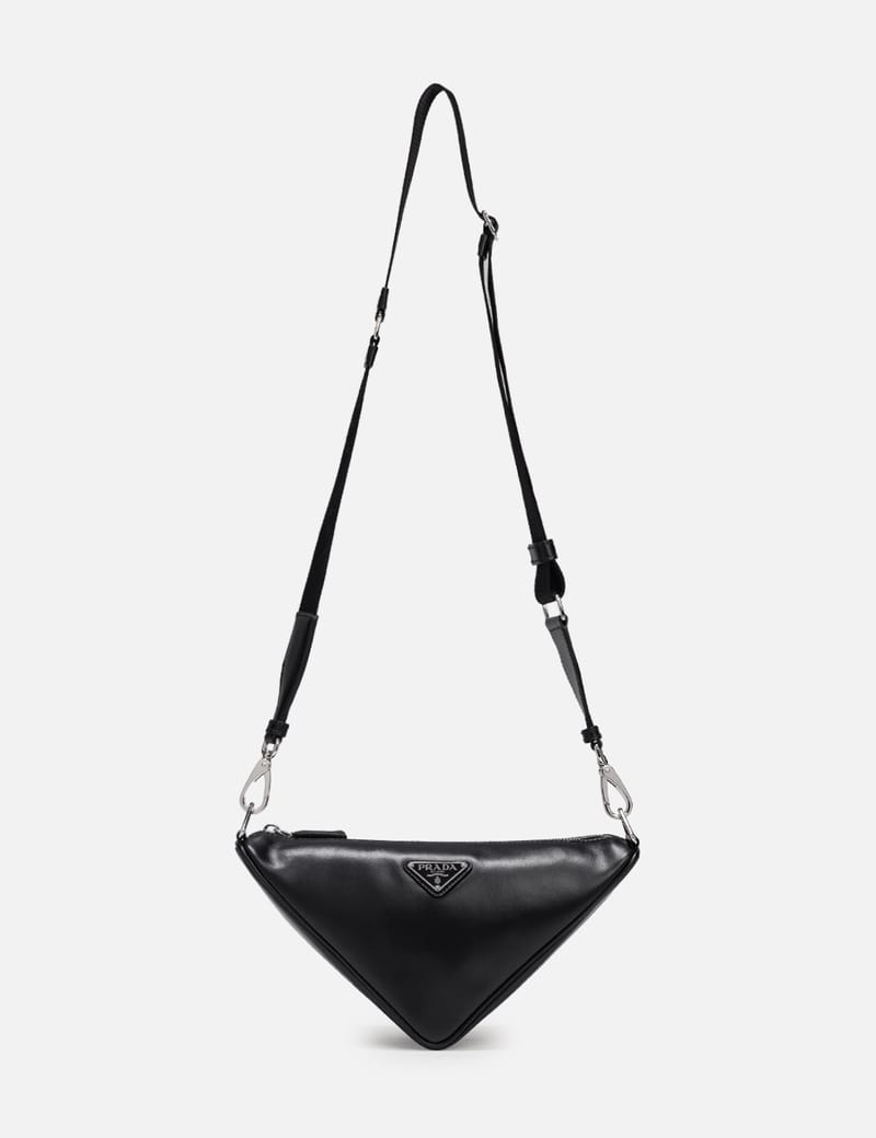 【PRADA】プラダ 形が魅力的な Triangle Mini Leather Bag Prada - Triangle Leather Bag | HBX - Globally Curated