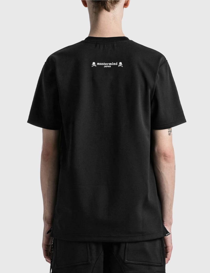 mastermind japan×MHAK ロゴTシャツ ブラック サイズ：L mastermind-japan-black-logo-t-