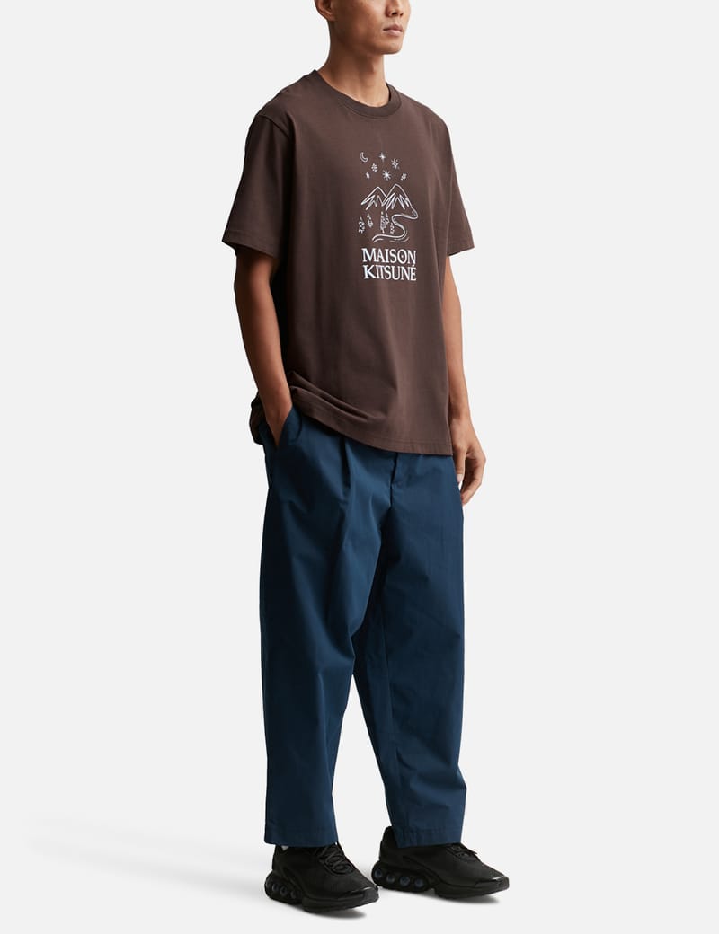 Maison Kitsuné - Sketched Landscape Comfort T-shirt | HBX