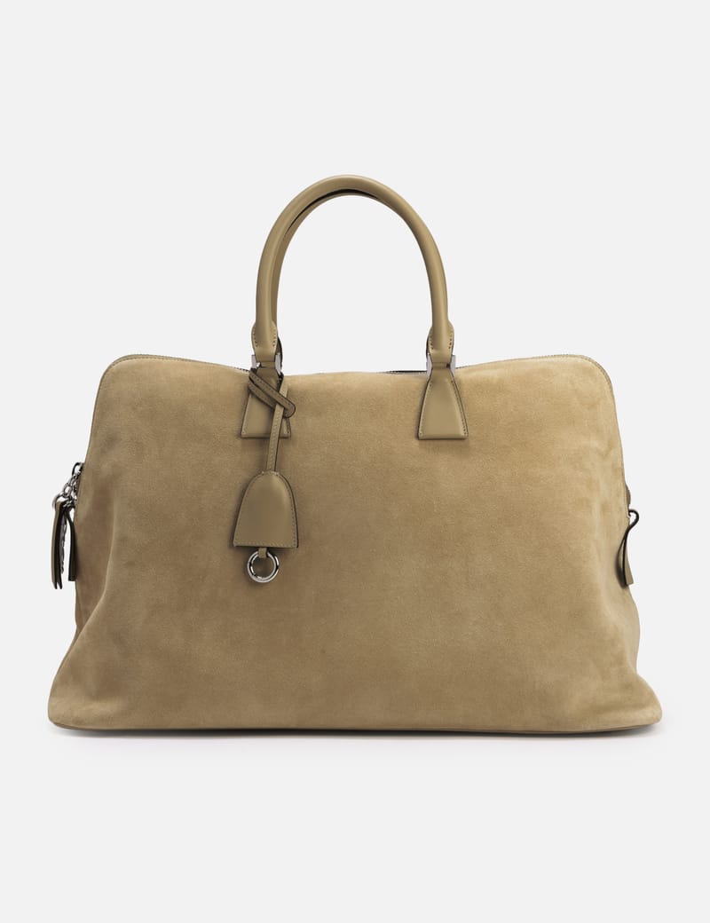 Maison Margiela 5AC Soft XL - Camel suede & calf leather crossbody