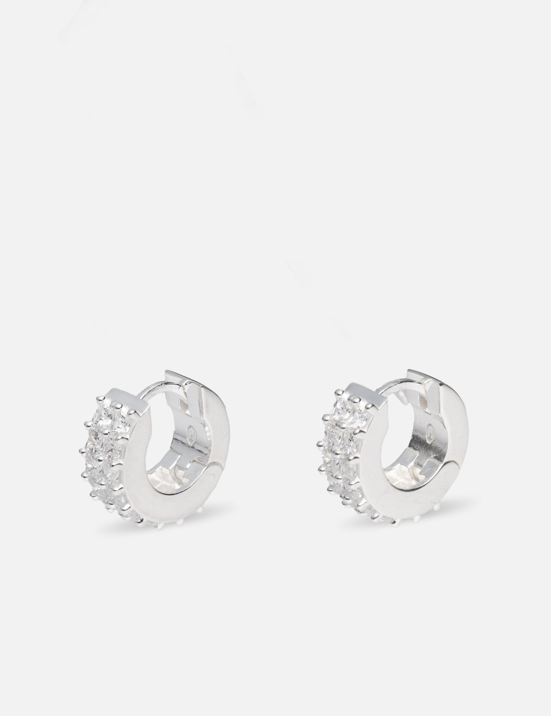 HATTON LABS - Double Eternity Spike Hoop Earrings | HBX - ハイプビースト ...