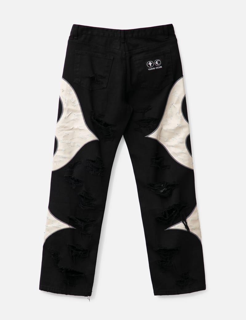 THUG CLUB - Moonstar Distressed Denim Jeans | HBX - Globally