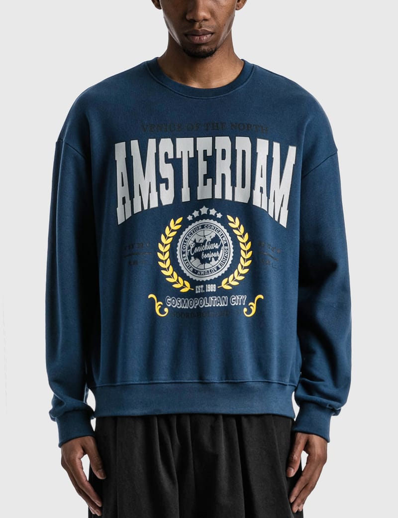 Conichiwa Bonjour - World Wide Sweatshirt | HBX - Globally