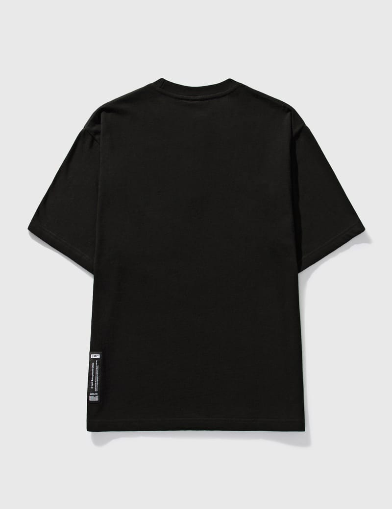 Tシャツ・カットソー LMC LMC PLAID APPLIQUE SWEATSHIRT black 0LM22FSW115BLK d2dce1cbc9d215973fbb06cd93659d