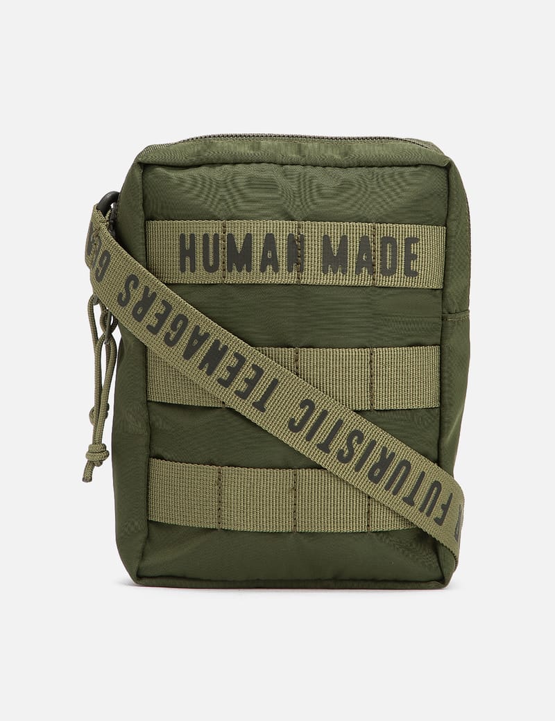 HUMAN MADE ヒューマンメイド 22AW MILITARY POUCH ミリタリーポーチ バッグ 鞄 グリーン