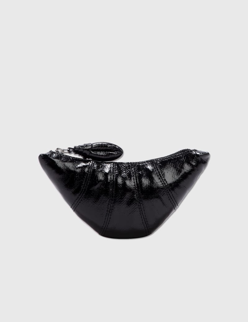 Lemaire forded coin purse ブラック
