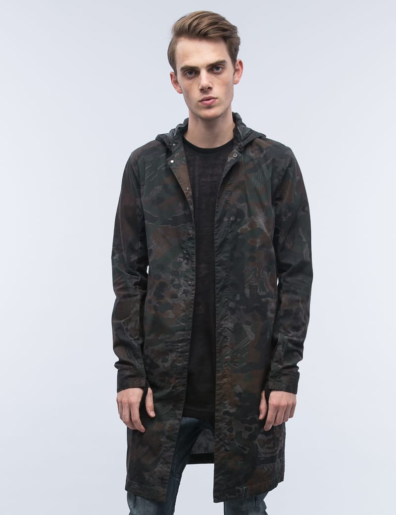 11 by boris bidjan saberi hooded coat