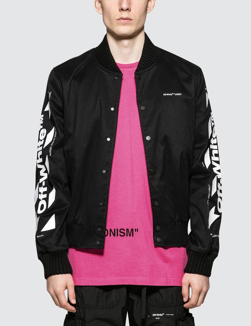 OFF-WhiteDIAG SKINNY VARSITY ジャケット Off-White™ - Diag Skinny Varsity | HBX