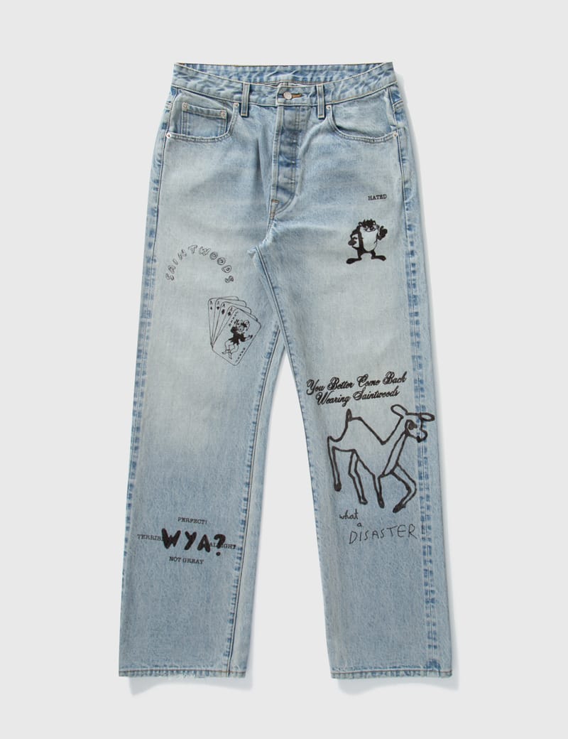 Saintwoods - SW Marker Jeans | HBX - Globally Curated Fashion and