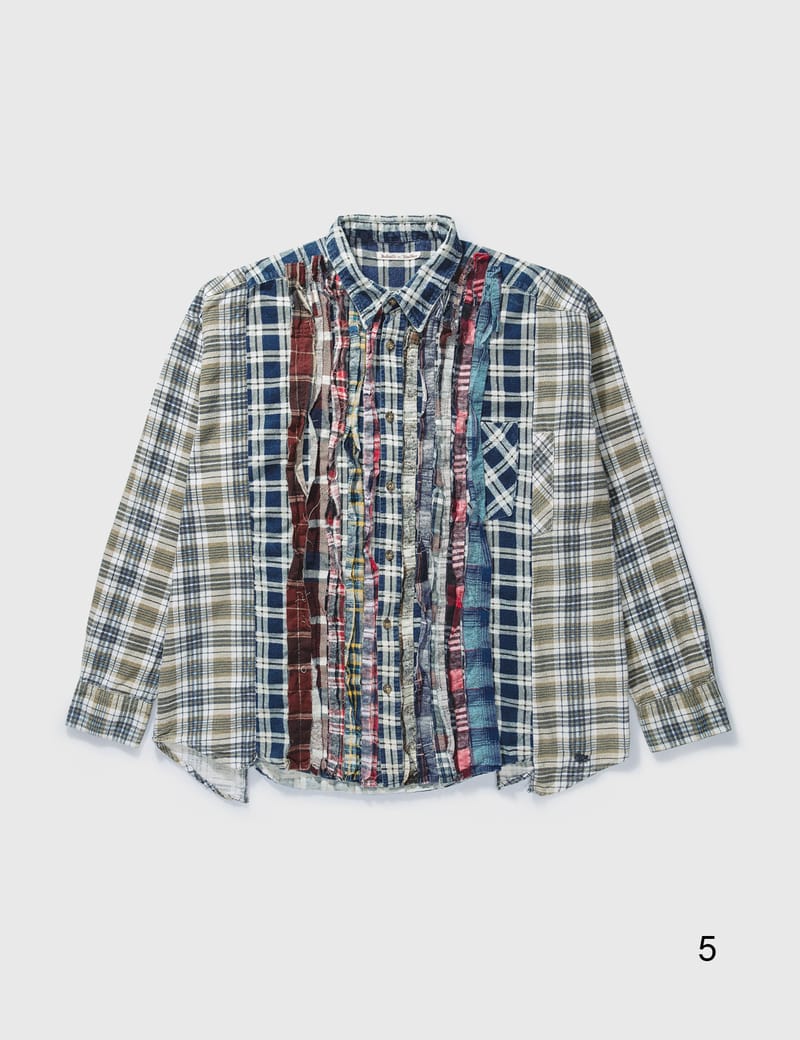 ☆安心の定価販売☆】 KITH × NEEDLES RIBBONS FLANNEL SHIRT XL