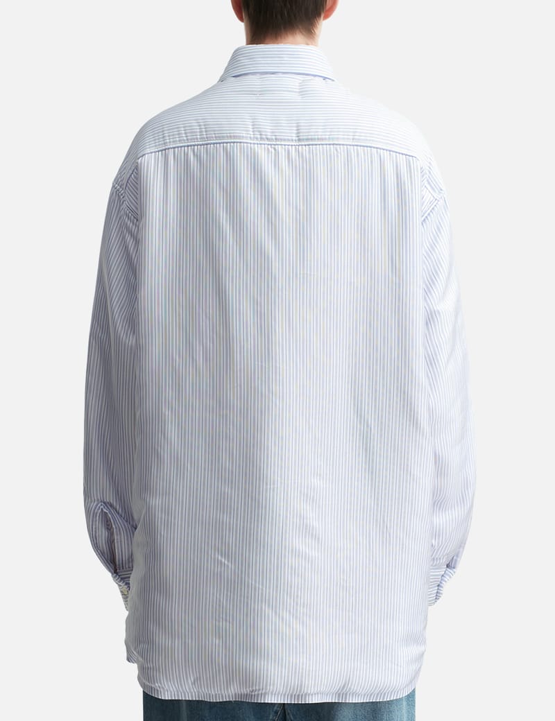Maison Margiela - Padded Stripe Shirt | HBX