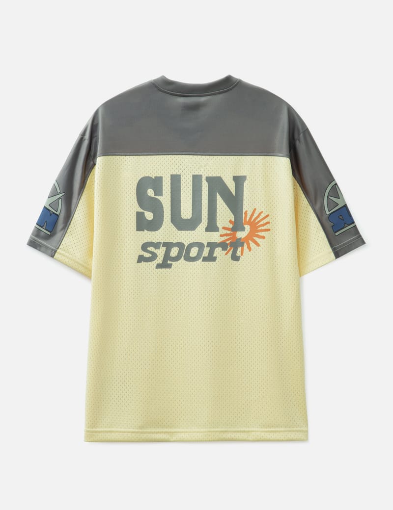 SUNLOVE 国内送 Sun Sport メッシュTシャツ イエロー Sunlove - Sun Sport Mesh T-shirt | HBX - Globally Curated