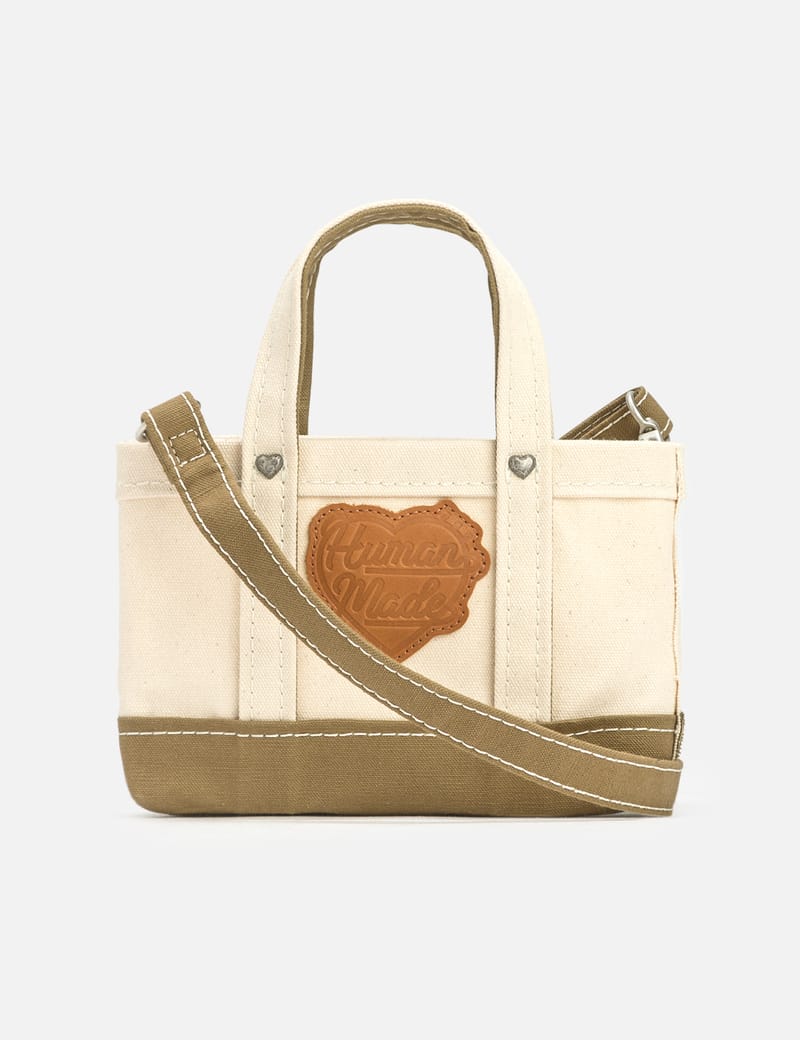 Human Made - HEAVY CANVAS MINI SHOULDER TOTE | HBX - Globally