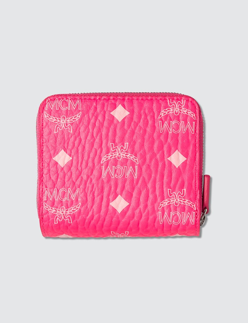 MCM - Zip Wallet in Visetos | HBX - Globally Curated Fashion