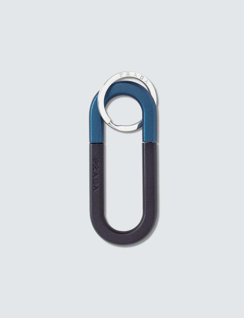 Prada - Carabiner Keychain | HBX - Globally Curated Fashion and