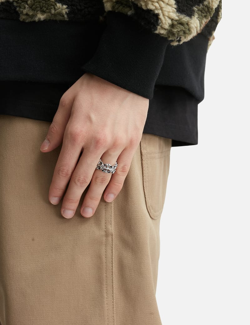 Maison Margiela Silver Slim Numbers Ring | Garmentory