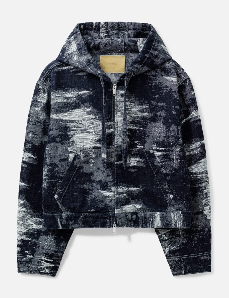TAAKK Track Blouson - クロップド丈と上品な艶が際立つ、日本製